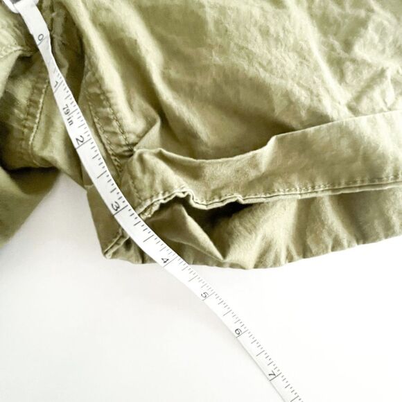 Mec Women's Folded Hem Mini Shorts Olive Green Size 6 - Picture 6 of 9